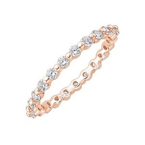 Vintage Diamond Eternity Band